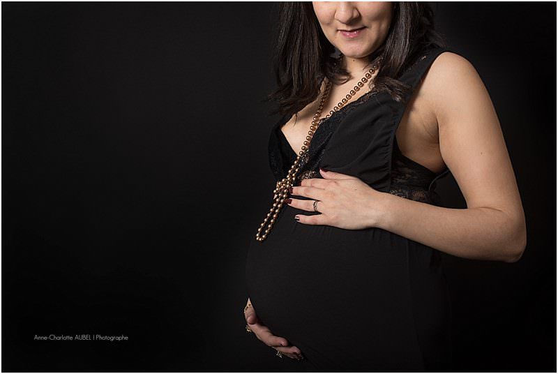 photos de grossesse en studio Yvelines