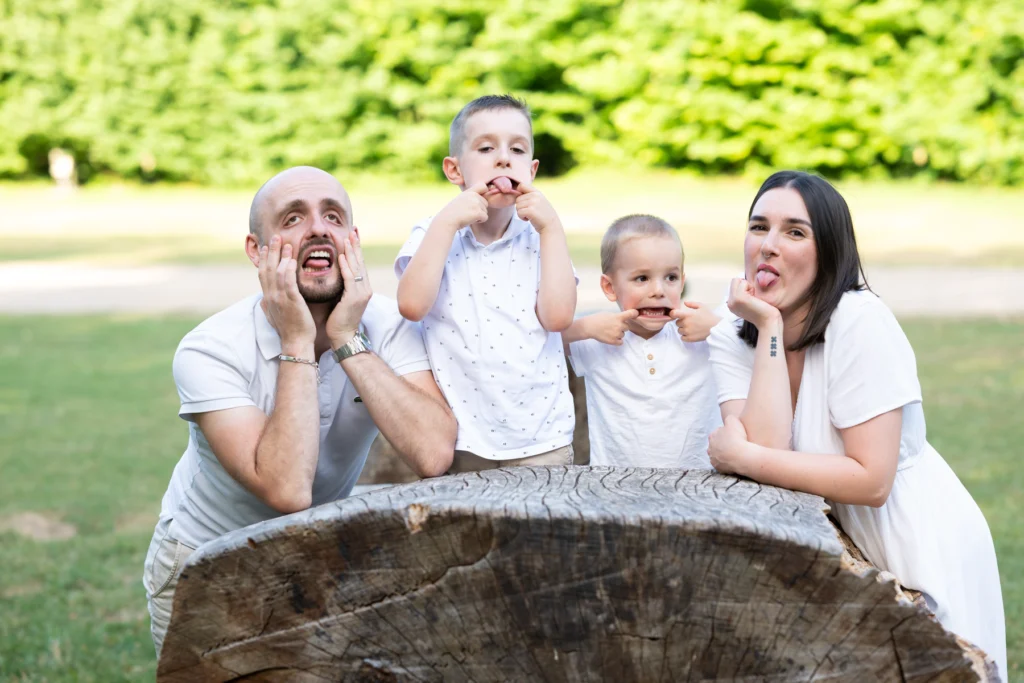photo fun en famille