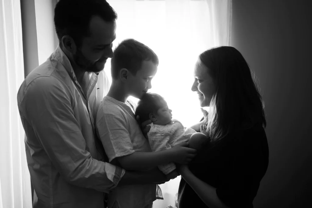 photo famille naissance