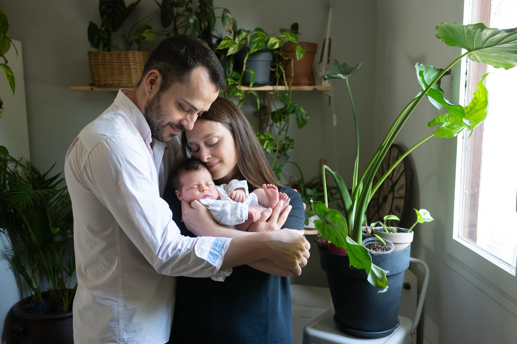 photo bébé à domicile