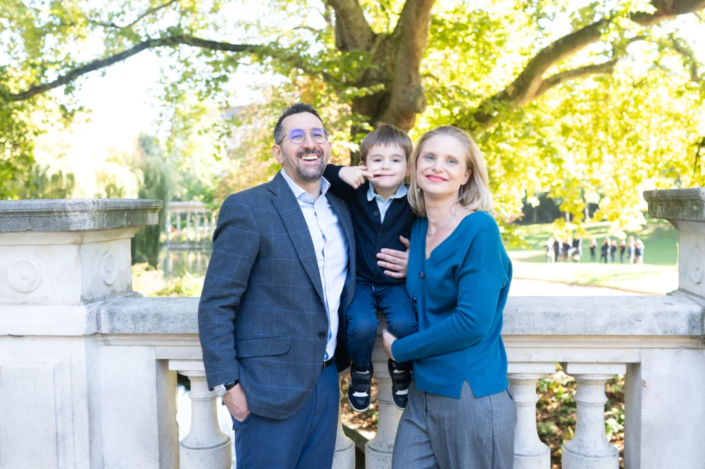 shooting photo en famille en automne