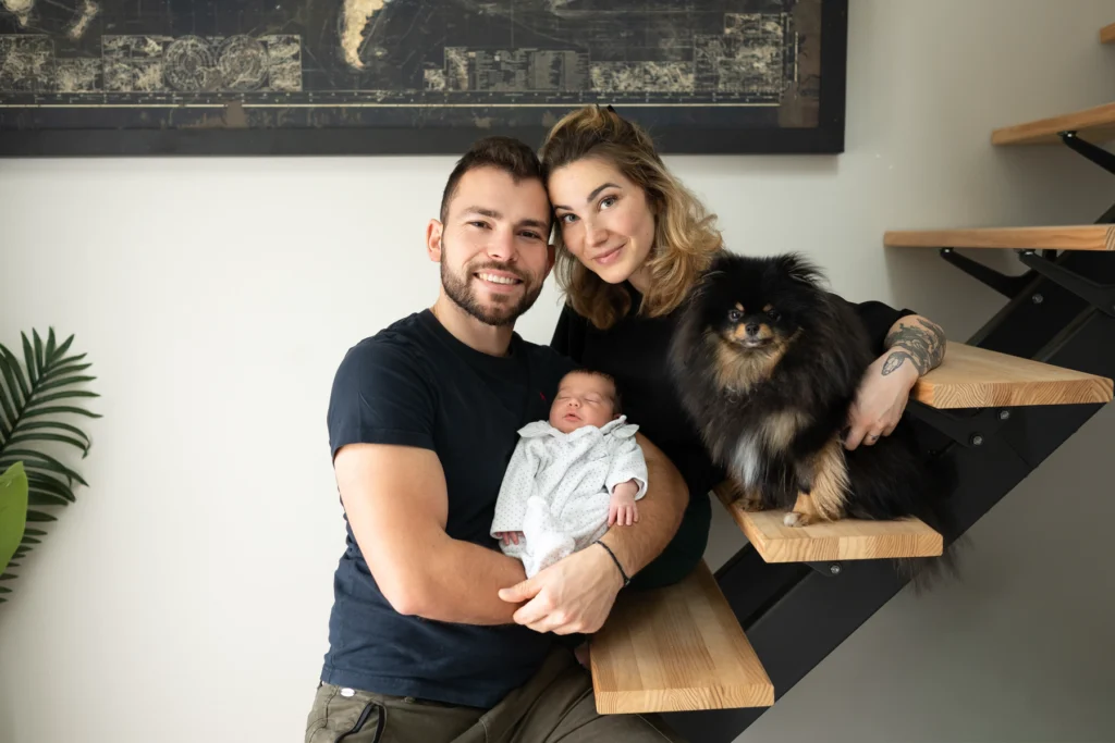 photo bébé à domicile