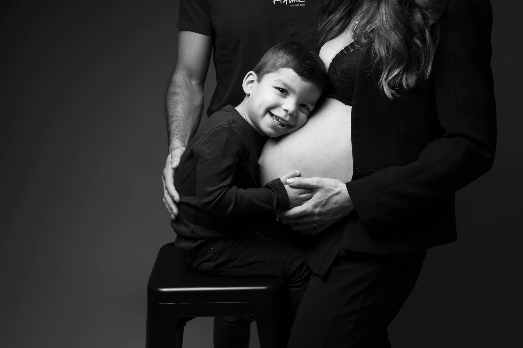 photo grossesse en famille